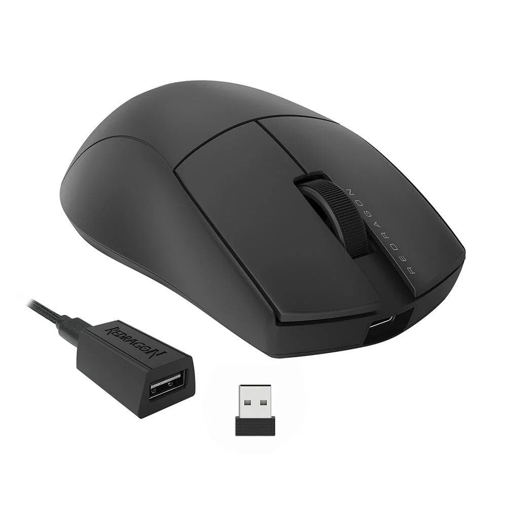 Mouse Gamer Sem Fio Redragon King Pro, 26000 DPI, 7 Botões, Wireless, Bluetooth, Preto - view 1