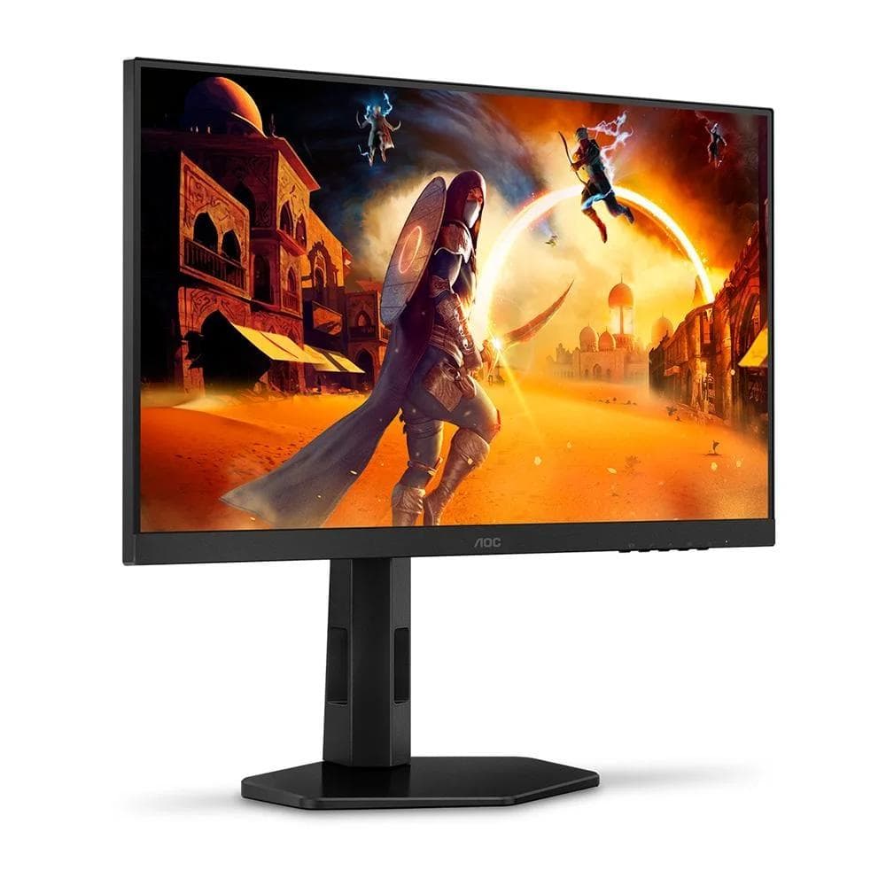 Monitor Gamer AOC 24", Full HD, 180Hz, 0.5ms, IPS, DisplayPort e HDMI, Altura Ajustável, Preto 24G4/P - view 2