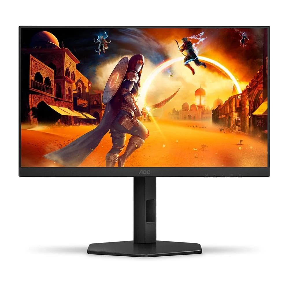 Monitor Gamer AOC 24", Full HD, 180Hz, 0.5ms, IPS, DisplayPort e HDMI, Altura Ajustável, Preto 24G4/P - view 1