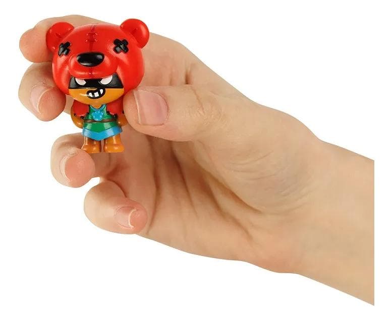 Pack 3 Bonecos Colecionáveis Brawl Stars Mini Figuras Brawlers - view 3