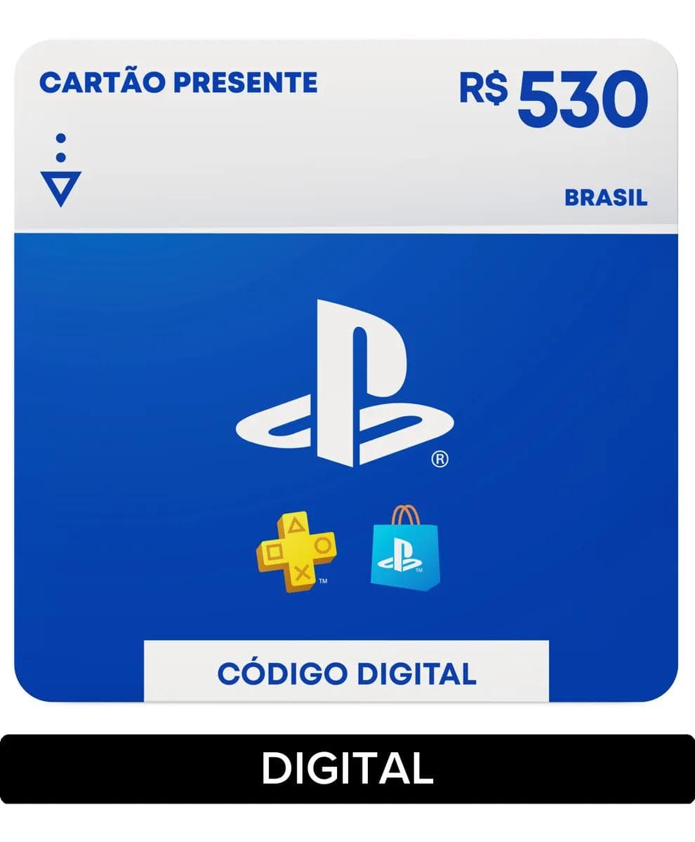 Sony PlayStation Store Gift Card R$ 530 (Digital) - view 1